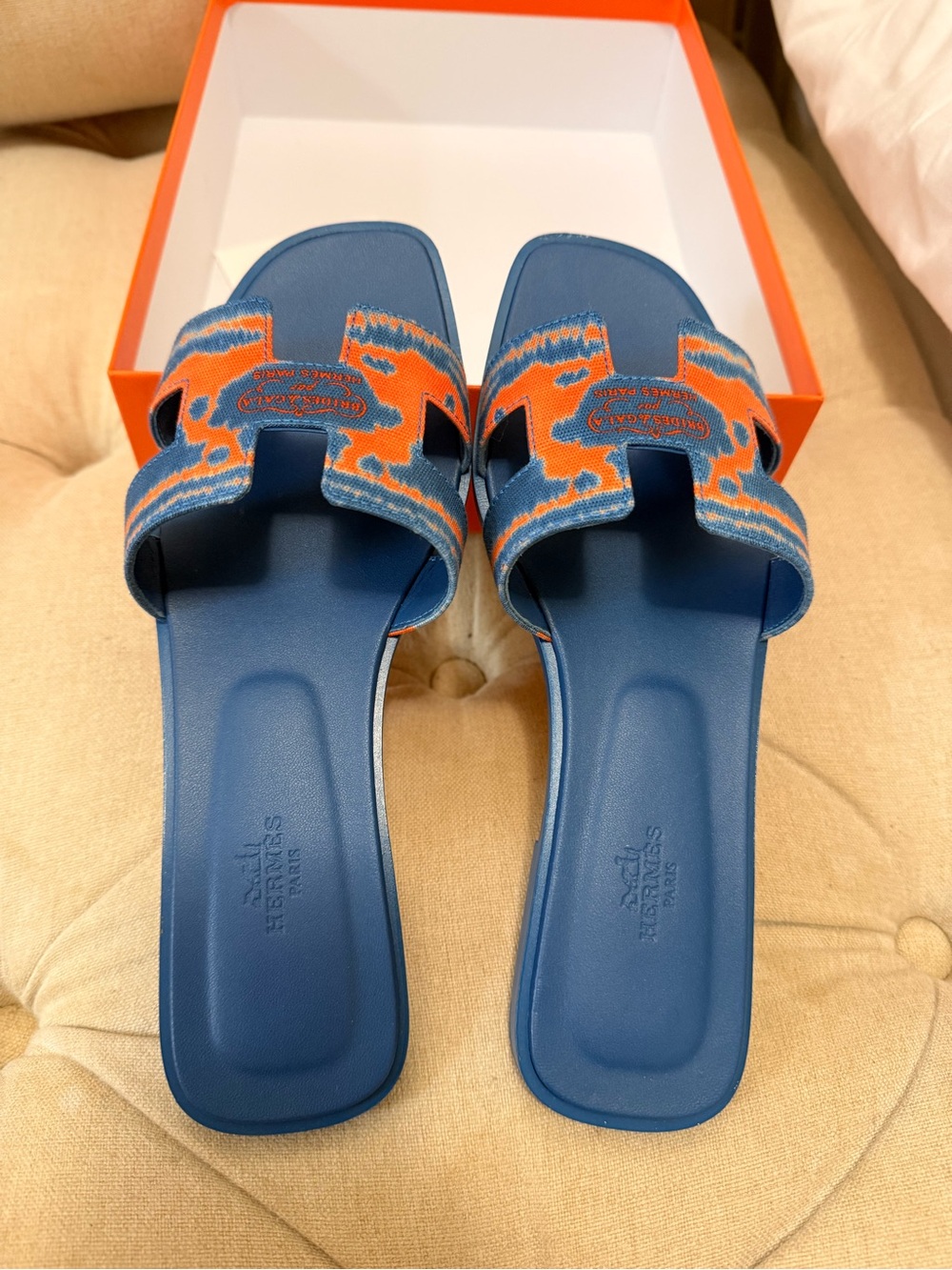 Hermes Oran Slide Sandals